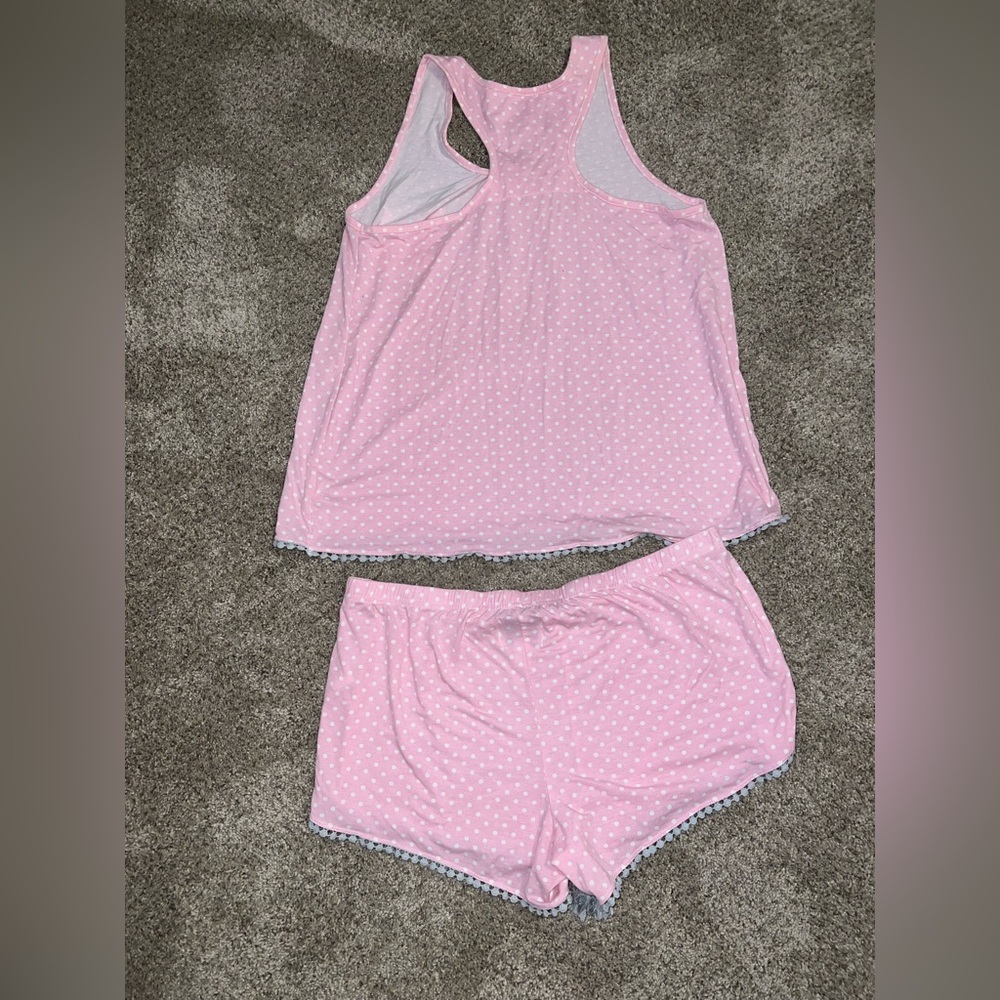 Pj Couture Pink Polka Dot Pajama Set - Picture 2 of 7